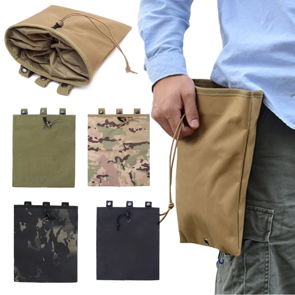 Bolsa grande Molle para revistas, riñonera de recuperación EDC, accesorios de caza al aire libre, bolsas con soporte magnético - imagen 2
