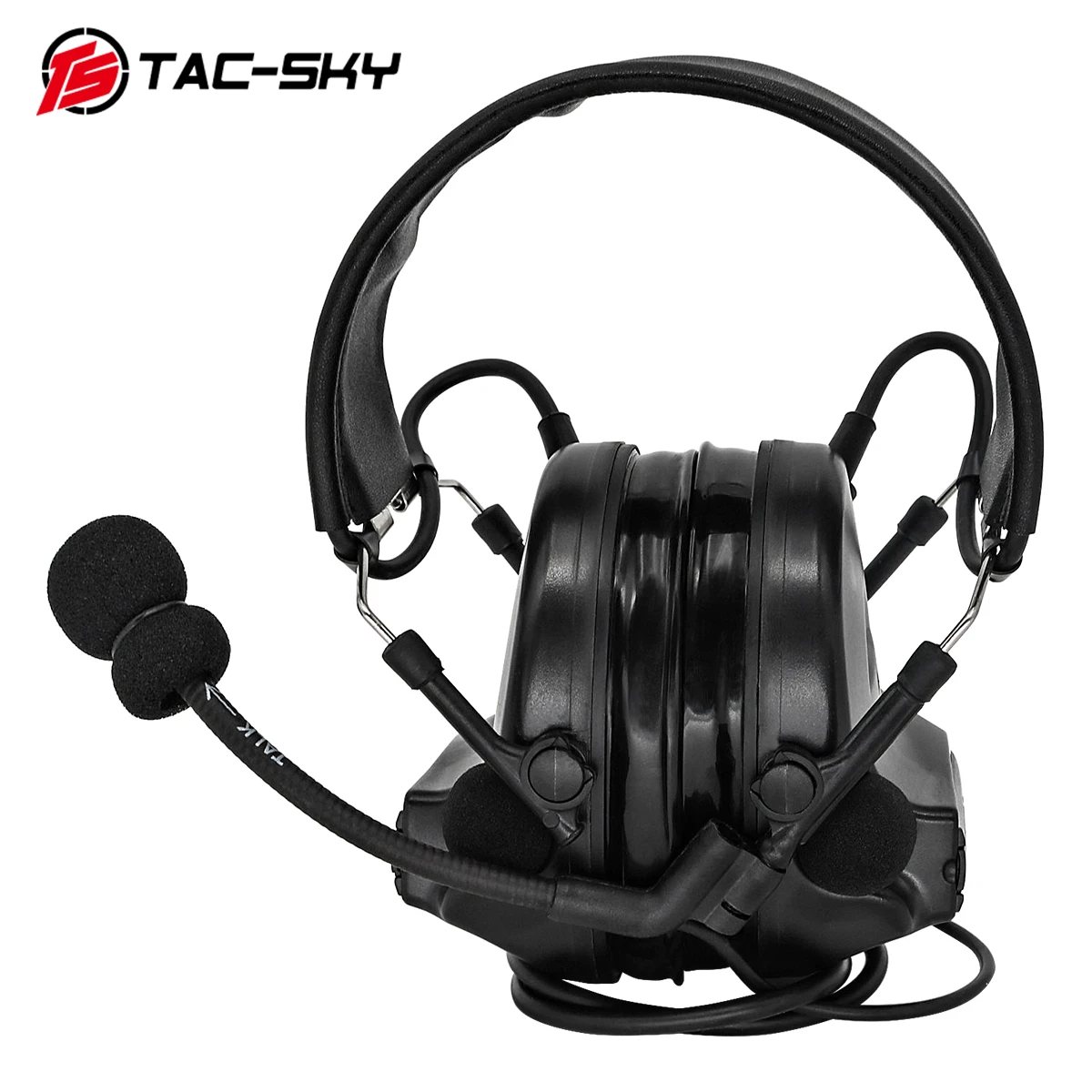 TS TAC-SKY COMTA II C2 auriculares tácticos protección auditiva electrónica para exteriores orejeras para disparar Walkie Talkie Ptt auriculares - imagen 5
