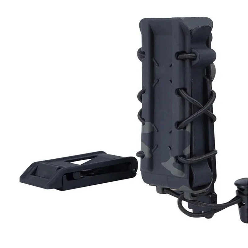Bolsa táctica molle para revistas, funda cartuchera Fast Mag de 9MM/45ACP, accesorios de caza - imagen 5