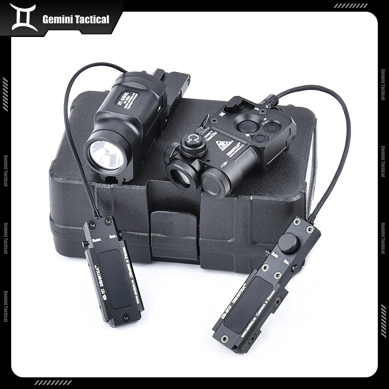 Zenitco Perst-4 táctico totalmente metálico, punto rojo, verde, azul, indicador de puntería IR, WADSN Klesch 1S 2U 2P, linterna LED blanca de alta luz - imagen 4