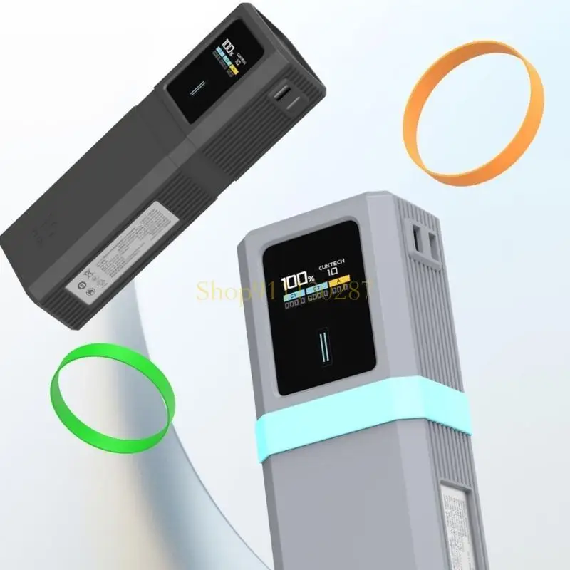 Cubierta caja a prueba choque J1HC para 10 más adaptador suministro alimentación batería silicona piel - imagen 4