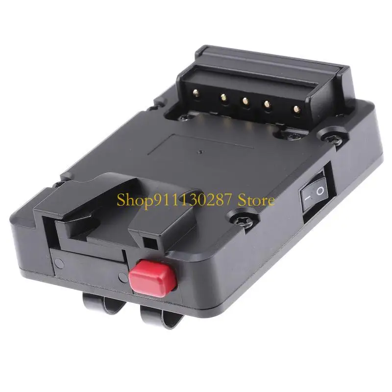 Mini tamaño bolsillo J1HC para adaptador placa fuente alimentación batería V-Lock V-Mount - imagen 2