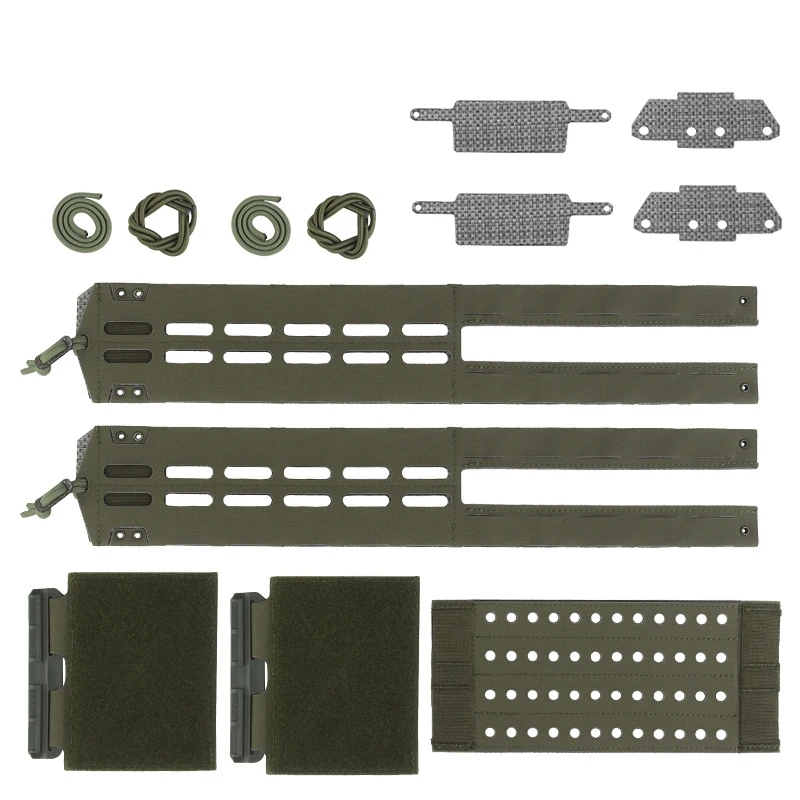 Faja táctica de tres bandas de liberación rápida, cinturón lateral, hebillas magnéticas, modelo de operación con una sola mano para MK4 MK7 - imagen 4