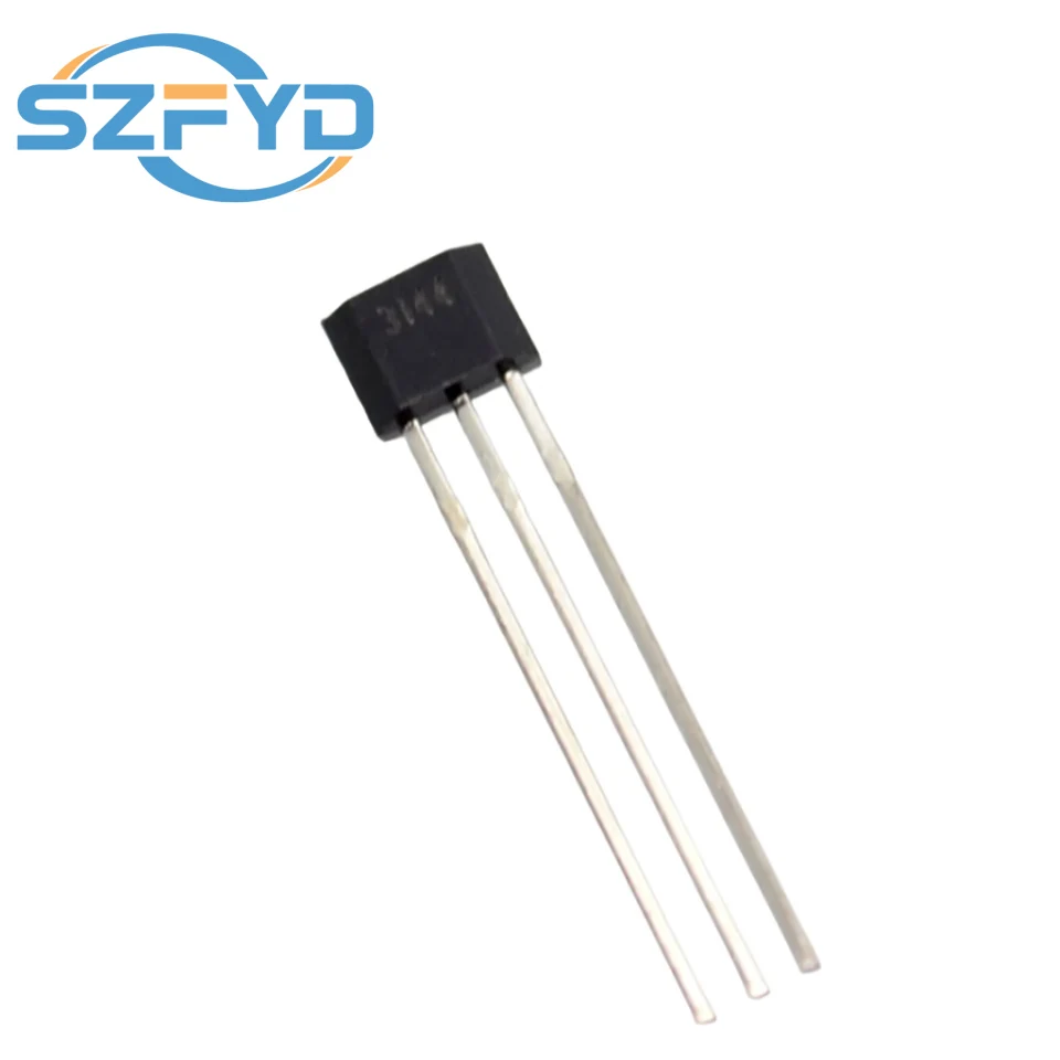 Sensor efecto Hall A3144 TO-92S – Interruptor unipolar magnético - imagen 5