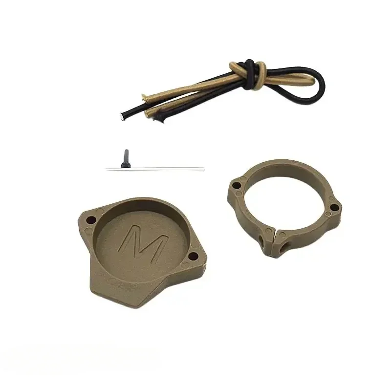 Cubierta protectora táctica para linterna M300 M600, tapa de lente frontal Weaposn Light para M952V M951 Modlite Scout, Protector de luz - imagen 5