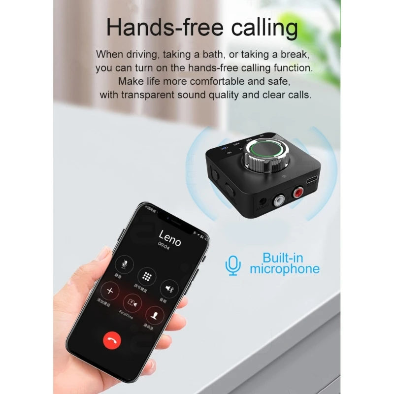 Receptor de Audio HiRes Level MR230PRO LDAC Bluetooth compatible 5,0, adaptador 3D aptX, envío directo - imagen 3