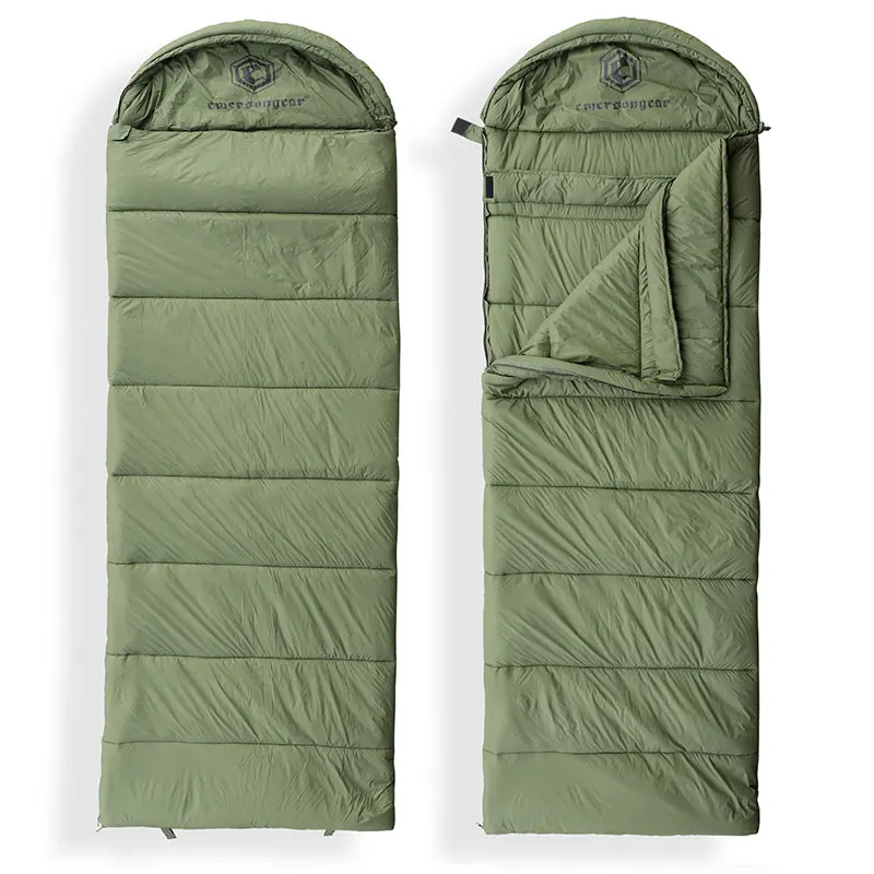 Emersongear-bufanda táctica con etiqueta azul, saco de dormir Polar, nailon izquierdo y derecho para viajes al aire libre, Camping, senderismo, caza, EMB9609 - imagen 2