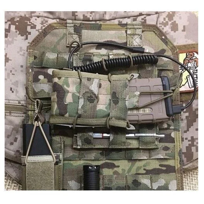 Retenedor táctico PTT, cinta elástica Molle, retenedor de hebilla para antena, palo, tubería, cuerda elástica, hebilla, equipo de caza, 10 piezas - imagen 2