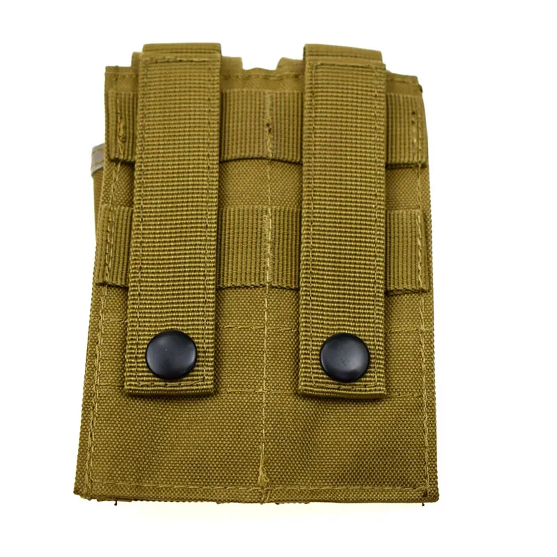 Bolsa táctica Molle de 9mm para revistas, bolsa doble para pistola Mag para GL M9 P226, soporte para linterna, riñonera, accesorios de caza - imagen 4