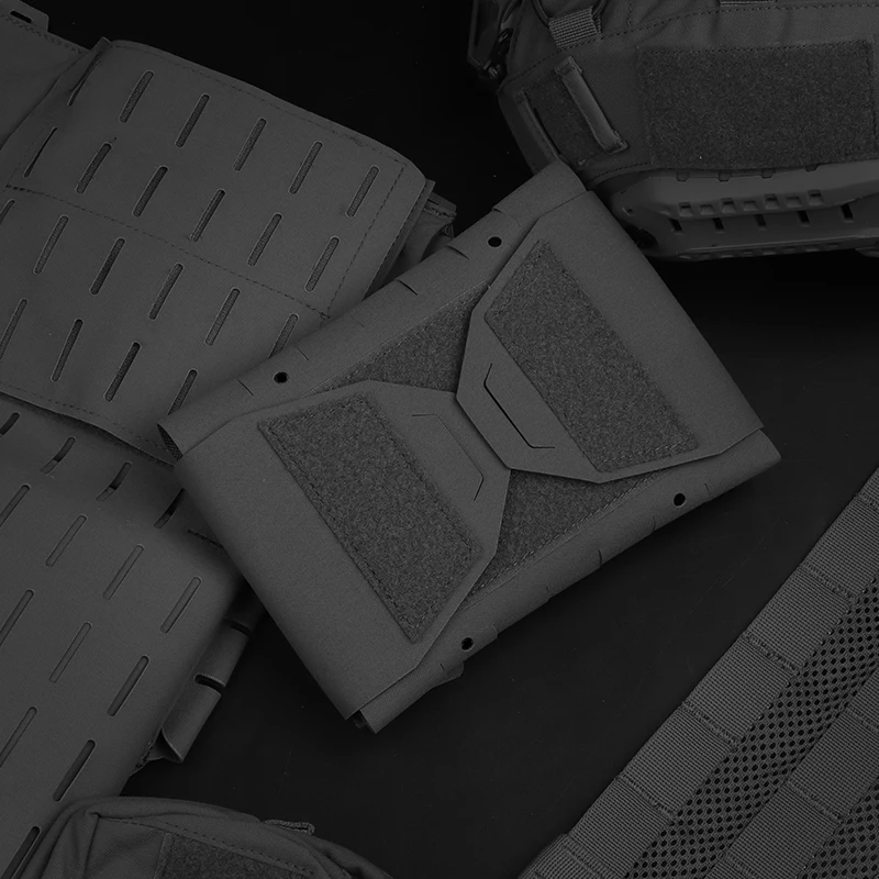 Bolsa de primeros auxilios MOLLE de diseño dividido, bolsa médica ligera que se adapta a cinturones ≤ 5CM de ancho, nailon duradero, equipo de emergencia para caza al aire libre - imagen 4