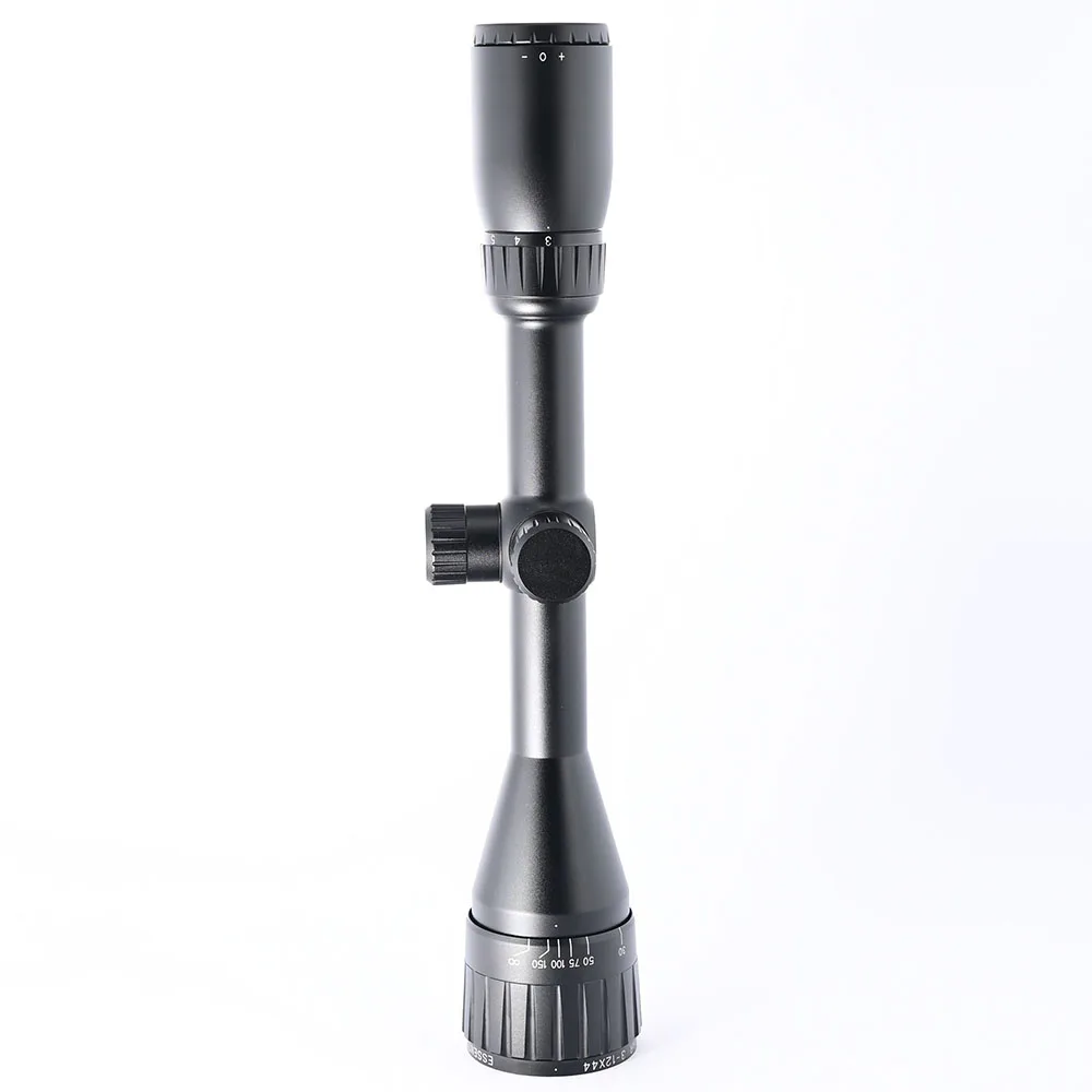 Shooin Optics 3-12x44 AO Mil-Dot AIR Rifle Scope 1 pulgada tubo 1/4 MOA caza Riflescope M8154 - imagen 2