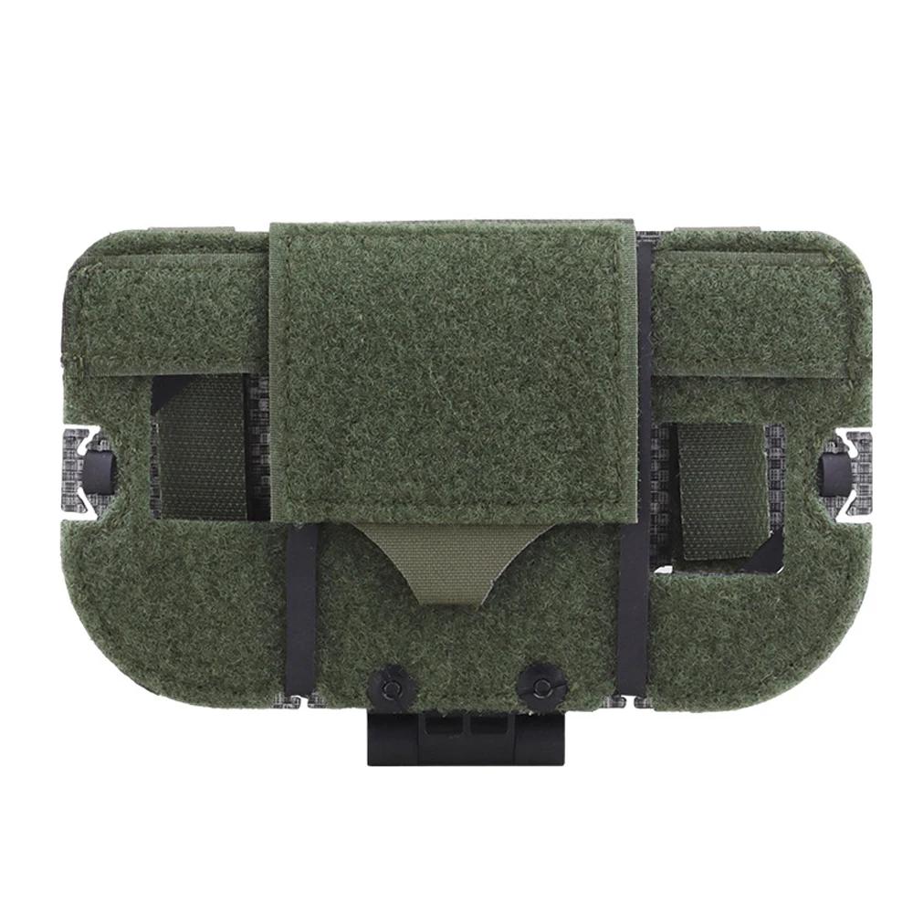 Bolsa Plegable ligera para teléfono, cinta mágica de apertura y cierre, ajuste elástico, se adapta al sistema MOLLE - imagen 5
