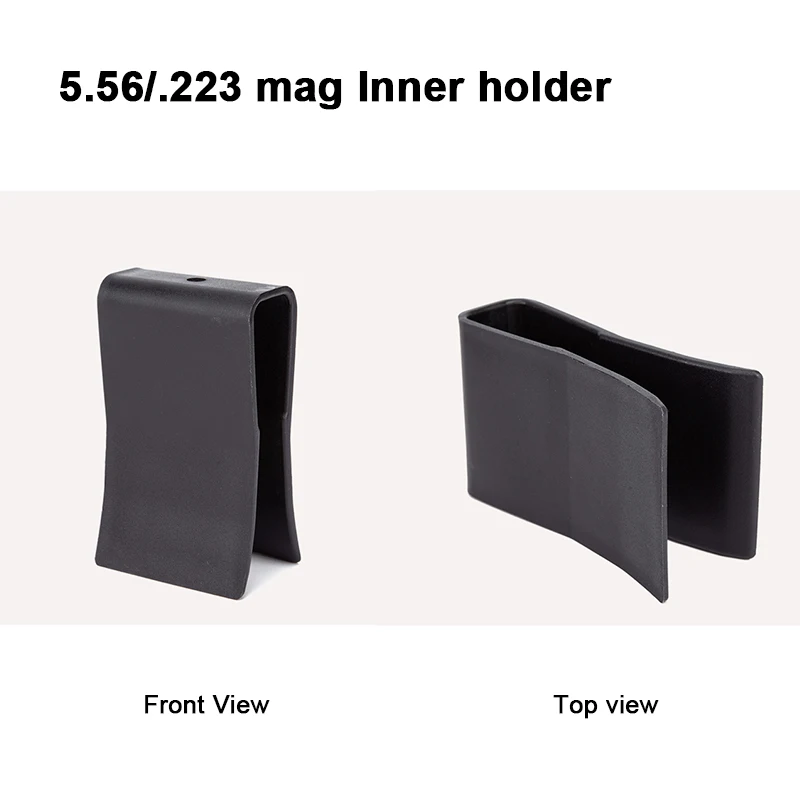 Inserto MAG Tactifans de 1/2/3/4 Uds., inserto de bolsa Mag de cuña de nailon 5,56, inserto de revista Molle para bolsas de revistas con parte superior abierta 556 762 - imagen 4