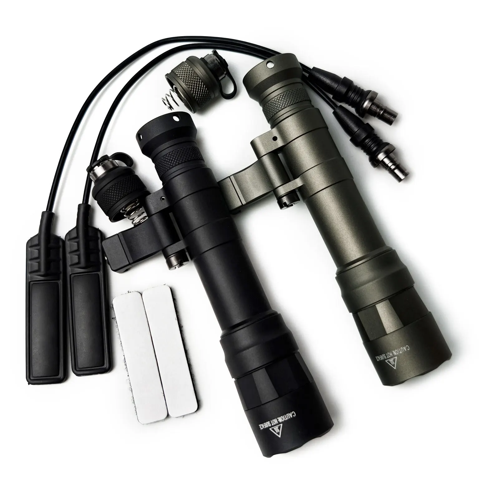 M640DFT PRO Pistola táctica de combustible dual Luz LED Apagado Montaje lateral Iluminación de caza Luz wea-pon