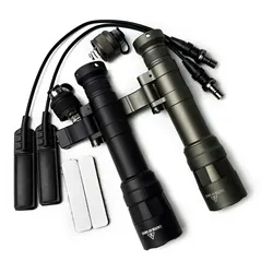 Linterna táctica LED M640DFT PRO para caza con montaje Picatinny