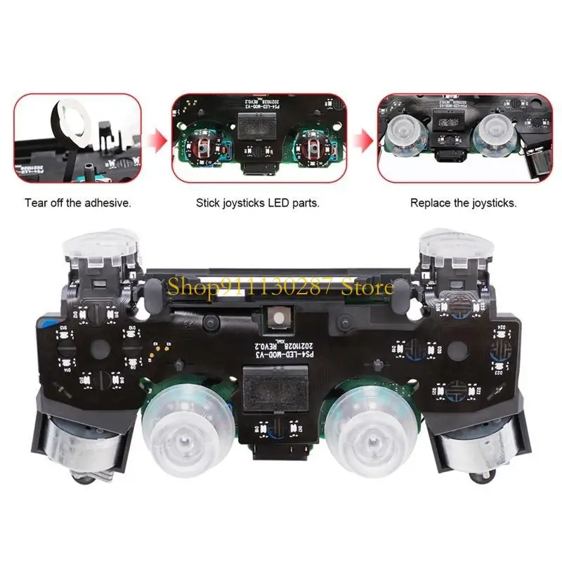 J1HC LED para controlador Botones frontales DTF LED para controlador - imagen 5