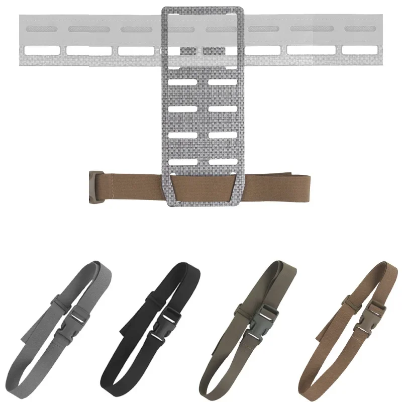 Paquete adaptador de bolsa magnética individual, Panel adaptador, plataforma de extensión de cinturón para bolsas Molle, bolsa para revistas