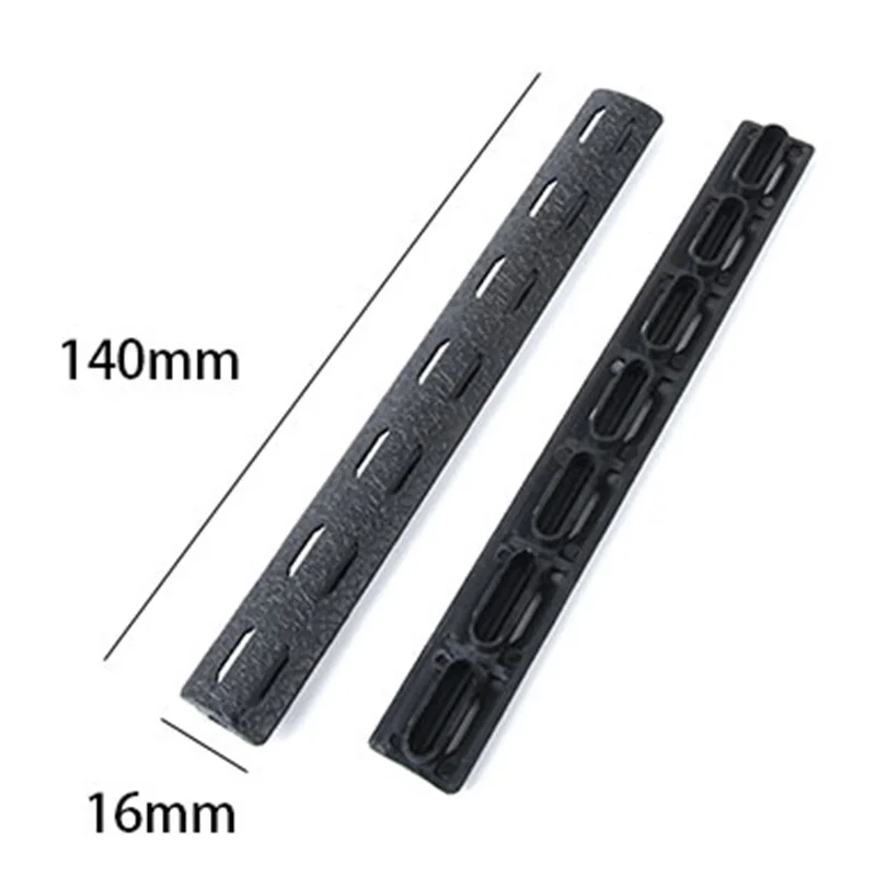 Cubiertas de riel M-LOK Keymod tácticas para fusil AR15 HK416 - imagen 2