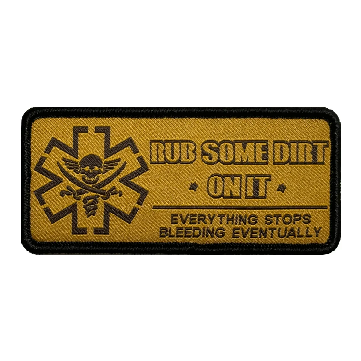 Rub Some Dirt On It Parche, Medic, EMS, EMT, Paramédico - Parche moral bordado - imagen 5