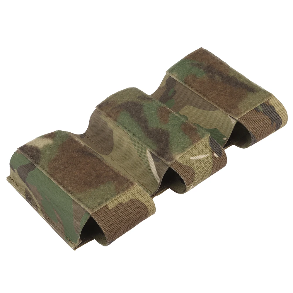 Bolsa táctica para revistas 7,62, chaleco de caza, portador de placa, soporte Triple Mag incorporado, pegatina mágica, accesorios para chaleco Airsoft - imagen 4