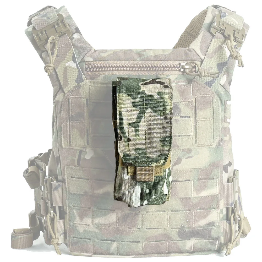 Bolsa táctica MOLLE para 2 cargadores 5.56 compatible M4 AR15 - imagen 5
