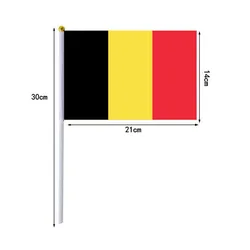Bandera Bélgica de mano agitadora – Coleccionismo militar
