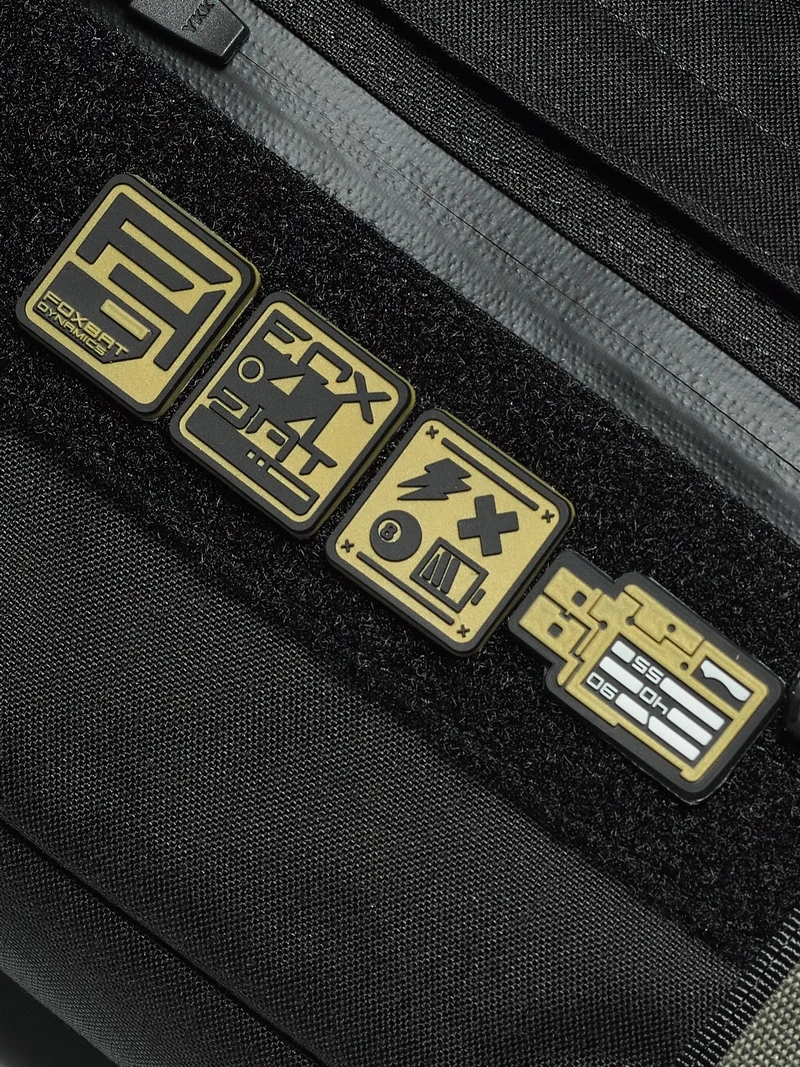 FOXBAT Lightning Mini parche de PVC electricidad estilo USB brazalete táctico de 1 pulgada bordado DIY decoración para ropa y mochilas - imagen 2