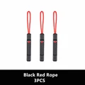 Black Red Rope 3PCS