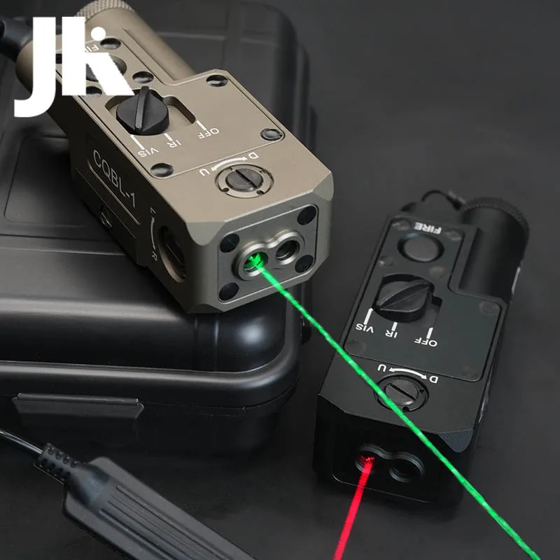 SOTAC linterna táctica de Metal CQBL 1 Mini, indicador IR rojo y verde, láser, arma de caza, explorador, interruptor de Control de luz, accesorio - imagen 3