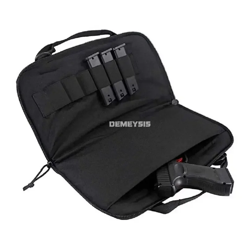 Funda de transporte Universal para pistolas, bolsa de protección acolchada oculta táctica, accesorios de pistola de tiro de caza, artículos diversos, bolsa de almacenamiento - imagen 4