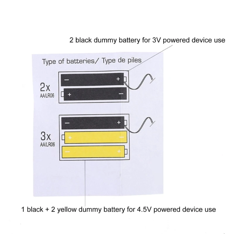 Adaptador fuente alimentación, eliminador batería AA, elimina necesidad reemplazar batería, envío directo - imagen 3