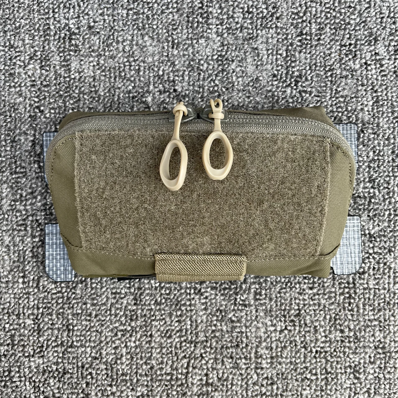 Bolsa de bolsillo de mapa, chaleco táctico de caza, Panel de expansión para el pecho, equipo de almacenamiento colgante con bolsa adjunta - imagen 5