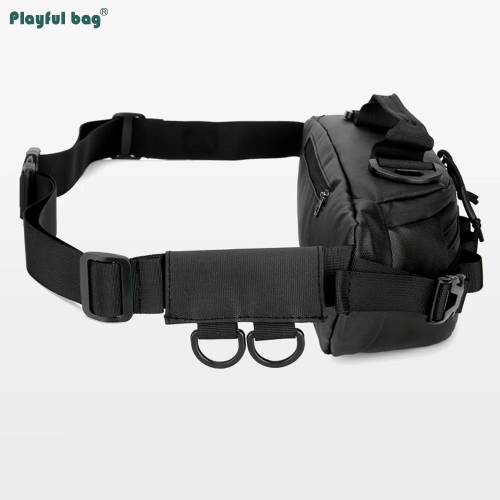 Bolsa de señuelos multifuncional para aparejos al aire libre, bolsa de cintura ligera para pesca, paquete de almacenamiento de viaje impermeable, AVA264 - imagen 3