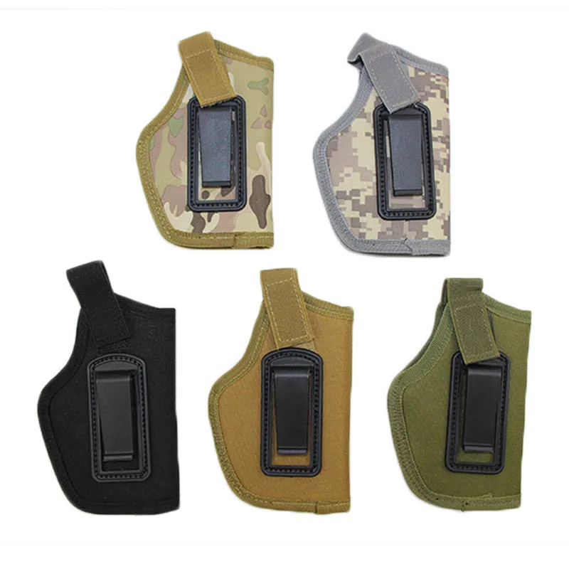 Funda de transporte de cintura oculta portátil, funda de pistola Universal de nailon IWB para todos los tamaños, accesorios de caza para pistola Airsoft - imagen 2