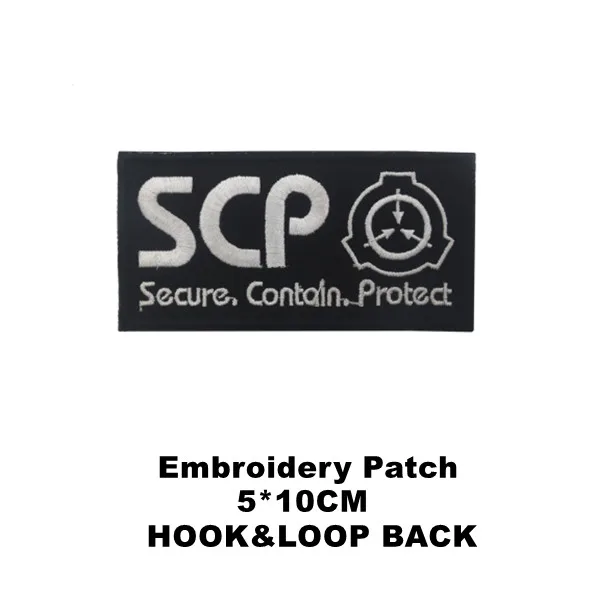 39 Embroidered SCP