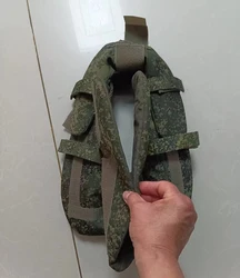 Protector cervical táctico con hombreras ajustables para chaleco ruso