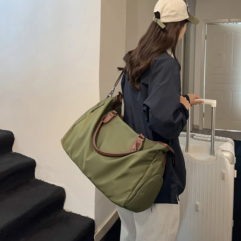 Bolsa de gimnasio para Fitness, bolsas de hombro de separación seca y húmeda, bolsa de viaje de corta distancia, natación al aire libre, entrenamiento de Yoga, mochila de fin de semana - imagen 4