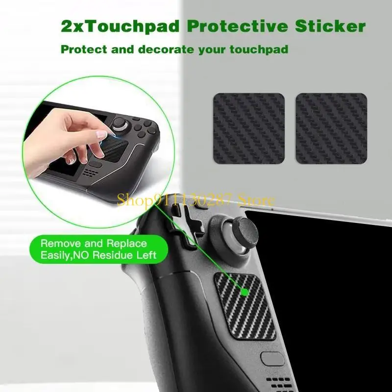 J1HC para anfitrión Steam Deck Set Trackpad Sticker Rocker Game Console Skin - imagen 2