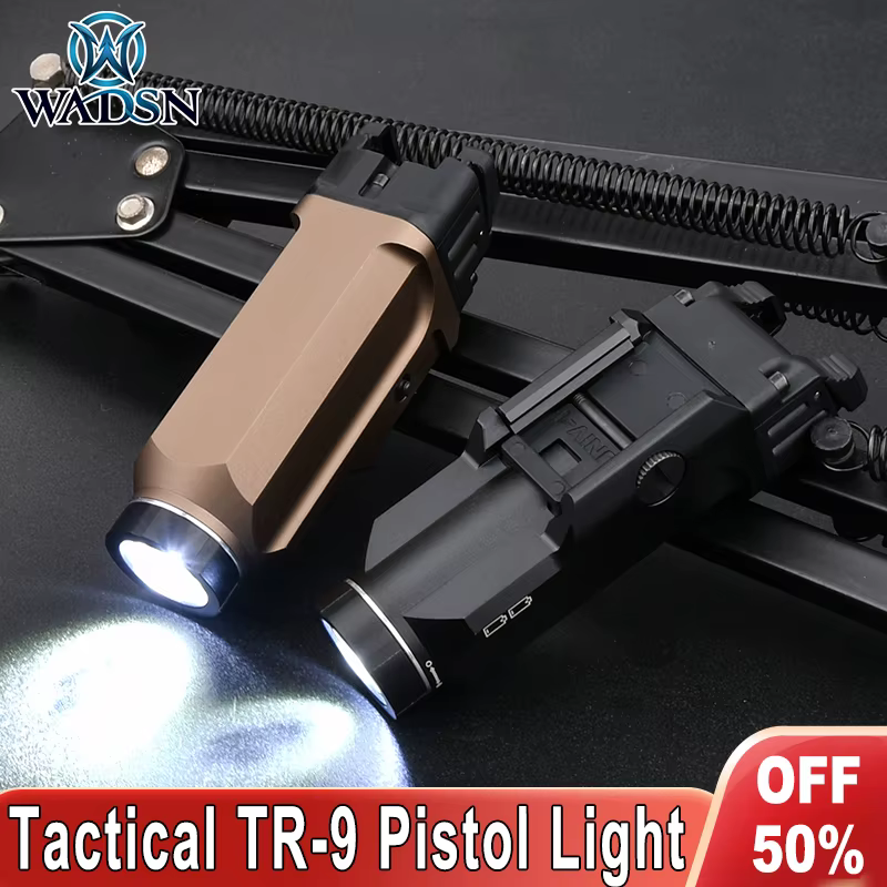 WADSN TR-9 X linterna táctica para arma con estrobo doble interruptor - imagen 3