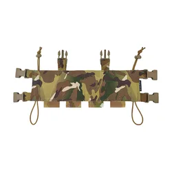 Equipo de pecho estilo SS, colgador de pecho táctico elástico oculto minimalista de baja visibilidad, bolsa magnética 556/762