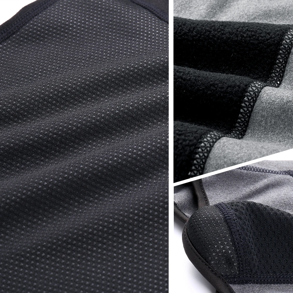 Bufanda de cuello cálida para deportes de invierno, polaina térmica de forro polar, de medio tubo máscara facial, cubierta de oreja para Snowboard, esquí, ciclismo y senderismo, Bandana para hombres y mujeres - imagen 5