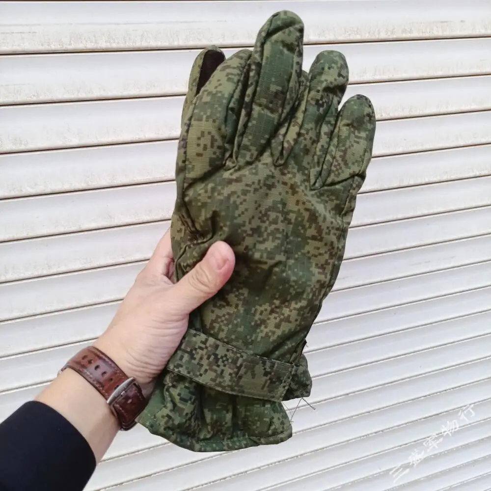 Nuevos guantes tácticos originales rusos EMR color 08/11 de invierno antifríos y cálidos para dedos - imagen 3