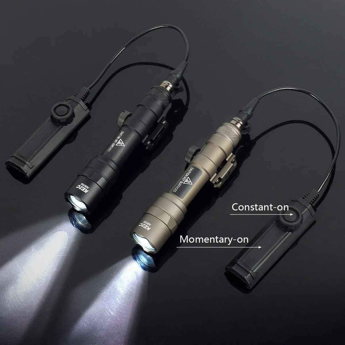 Linterna táctica Surefire M600B/M600U para explorador AR15, linterna LED para Rifle, caza, Airsoft, SF, M600, lámpara para pistola con interruptor de enchufe M600 SF - imagen 5