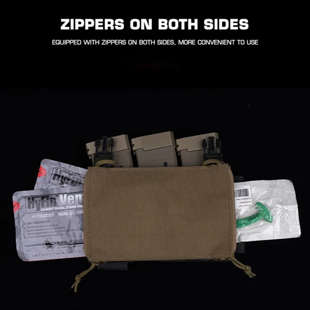 Bolsa de aparejo de pecho D3CRM MK3, bolsa de Burrito MK4 MKV, portador de placa de Micro lucha, bolsillo interno, accesorios tácticos de caza Airsoft - imagen 4