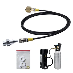 Cilindro CO2 TR21 con adaptador y manguera para máquina soda