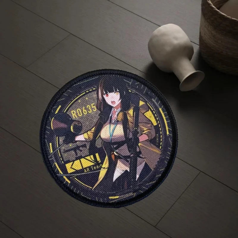 Parche táctico "Maiden Front", insignia de moral militar, gancho y bucle estampado, mochila militar, ropa, pegatina decorativa, brazalete - imagen 2