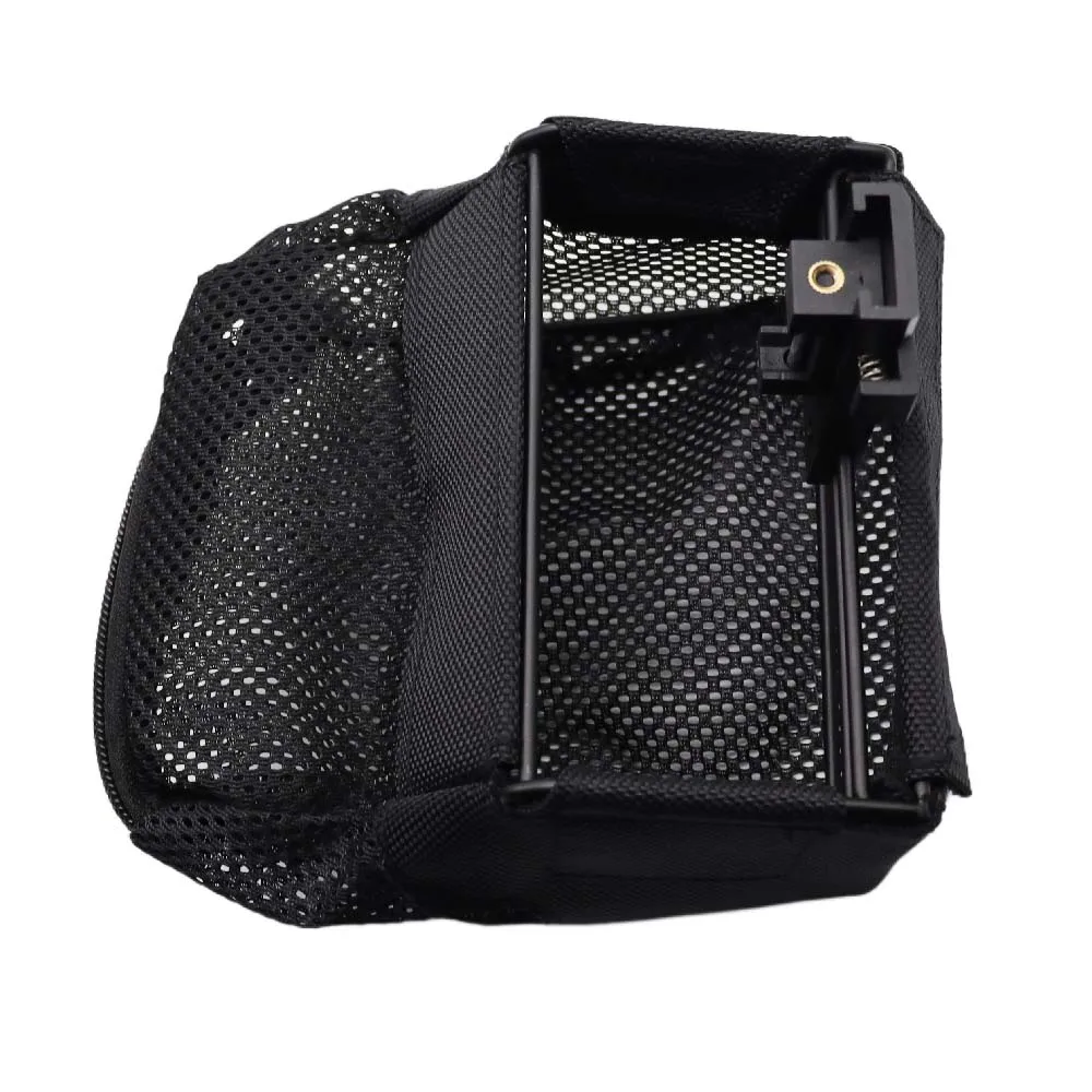 Equipo táctico de receptor de latón para munición, trampa de malla, bolsa de malla de nailon, bolsa de colección negra, bolsa de munición - imagen 3