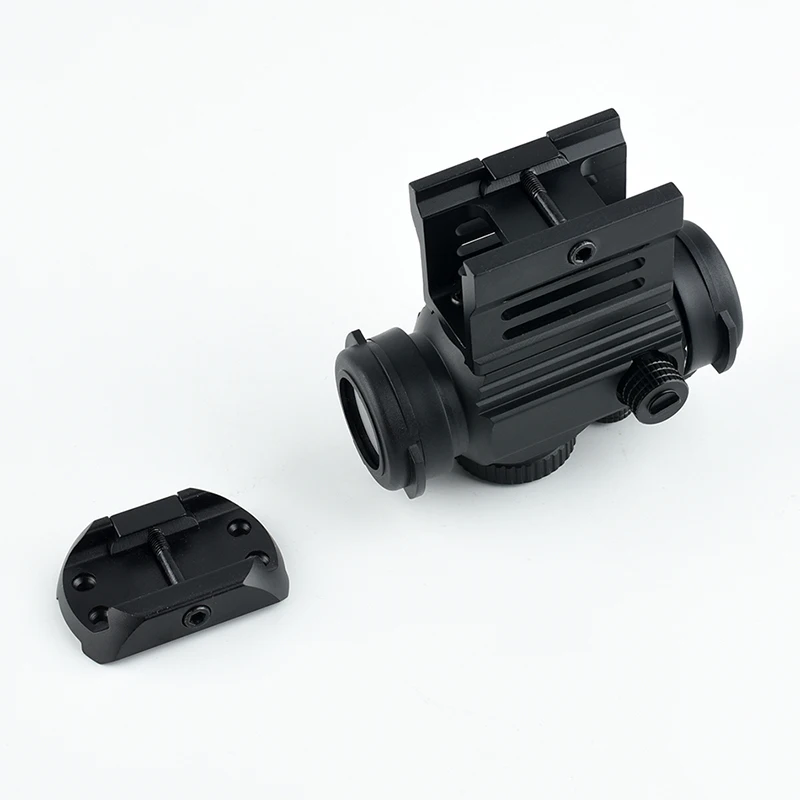 Mira telescópica táctica de punto rojo para caza al aire libre, visor óptico compacto para montaje en riel de 22mm, BD02N - imagen 5