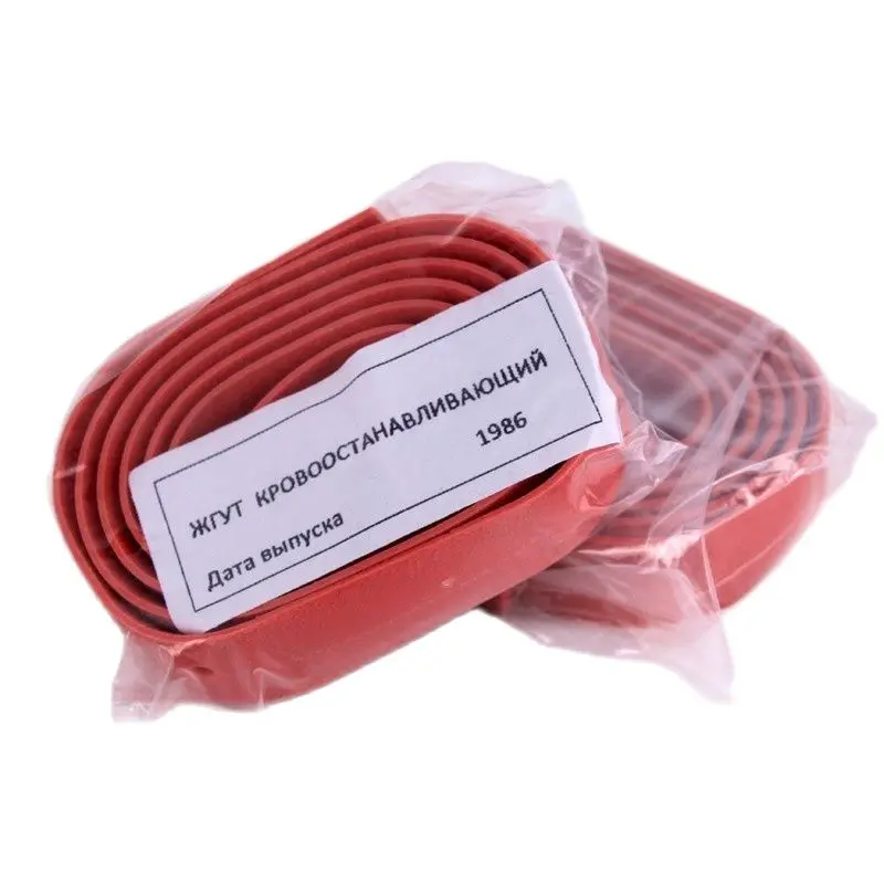 SMTP réplica de torniquete de goma individual ruso soviético campo de batalla Primeros Auxilios flejado torniquete