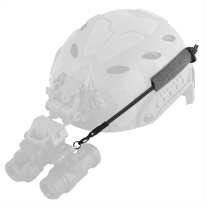 Cordón táctico NVG V4, casco con cierre mágico para Pvs7 Pvs14 Pvs31, dispositivos de visión nocturna montados en casco, cuerda fija antipérdida - imagen 2